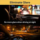 Glass Cleaner Powerful Stain Remover, Oil Film Remover, Insect Glue Remover, Anti-Freeze, Hydrophobic Glass Cleaner for Cars