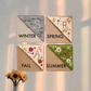 Embroidered Corner Bookmark
