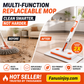 🔥Limited Time 50% OFF！Maximal Cleaning Power！Multi-Functional Hands-Free Clip Flat Mop