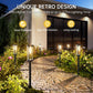 🔆 60% OFF! 💡 SOLAR PATH LIGHTS - Auto On/Off & Waterproof, Warm White LED Garden Lights with 6H Runtime, Easy Installation 🌳✨