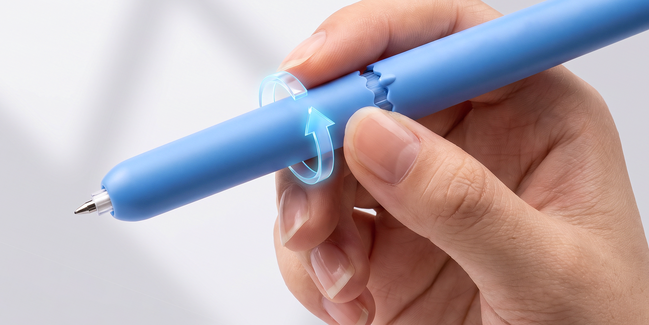 twist-out pen tip
