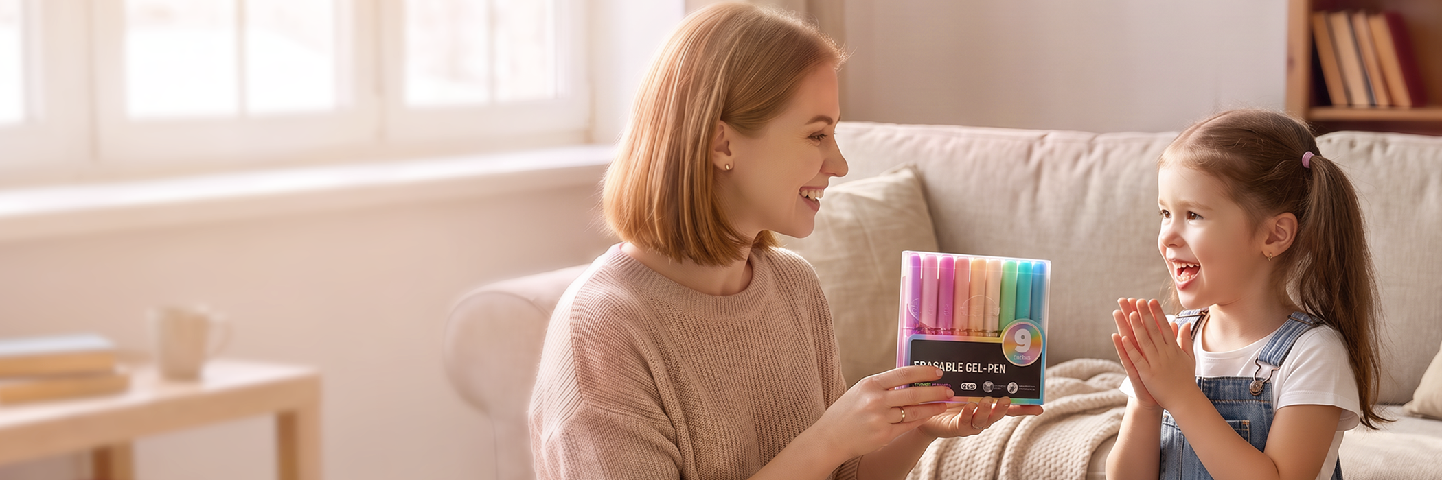 colorful erasable pens for study planning and gifting