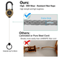 💥LAST DAY OF THE SALE: 50% OFF💥🏆Keychain with retractable carabiner 🎣 – 65 cm steel lanyard, sturdy badge holder, lightweight EDC accessory for keys, ID cards, and outdoor use
