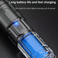 White Laser Telescopic Zoom Flashlight