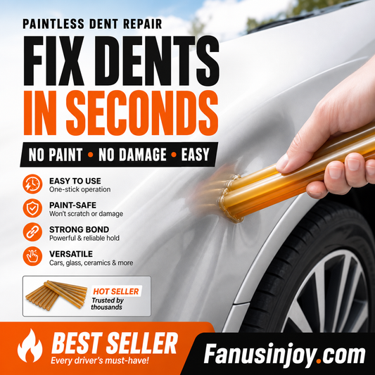 🛠️Fix car dents effortlessly! 🚗Paintless Dent Repair Glue Stick for Car