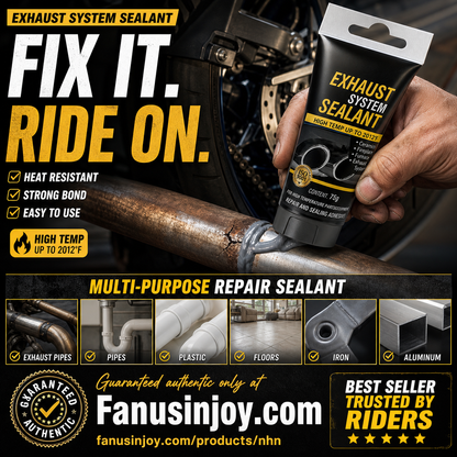 🛠All-purpose repair！High Temperature Exhaust Repair Sealant