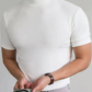 🔈🔈2026 Hot Sale - 50% OFF🎁High Neck Slim Fit T-shirt for Men