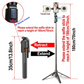 ⏳Time-Limited Special ⏰ 180cm Smart Face-Tracking PTZ Selfie Stick – 360° Auto Follow Phone Tripod with Fill Light, 4-Axis Anti-Shake for Live Streaming & Video Shooting