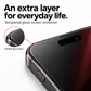 Red Shimmer Privacy Tempered Glass Screen Protector