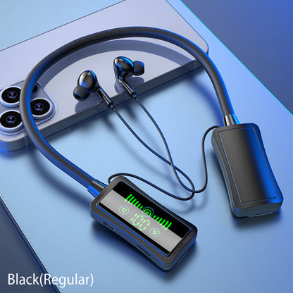 Neck Bluetooth Earphones with Digital Display