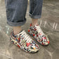 Unisex Round-toe Youthful Graffiti Casual Sports Shoes