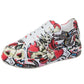 Unisex Round-toe Youthful Graffiti Casual Sports Shoes