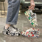 Unisex Round-toe Youthful Graffiti Casual Sports Shoes