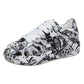 Unisex Round-toe Youthful Graffiti Casual Sports Shoes