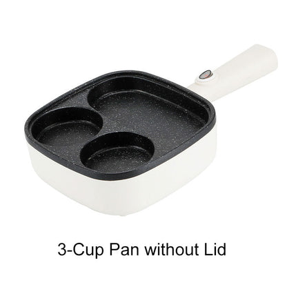 Multifunctional 4-Cup Non-Stick Electronic Frying Pan