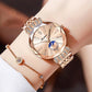 🎀49.99%OFF New Year Sale🎀Fashionable Diamond Moon Star Watch for Women