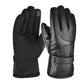 PU Leather Riding Windproof Warm Gloves