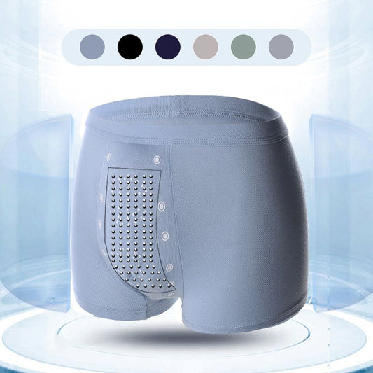 Negative Ion Graphene Seamless Breathable Modal Underwear for Men