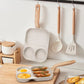 3-in-1 Medical Stone Frying Pan: Ideal for Eggs, Bacon, and Burgers