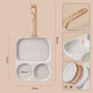 3-in-1 Medical Stone Frying Pan: Ideal for Eggs, Bacon, and Burgers