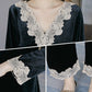 Women’s Luxury Lace-Trimmed Lounge Wear Set