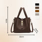 Women's Large Capacity Imitation Leather Bucket Bag