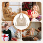 Women's Large Capacity Imitation Leather Bucket Bag