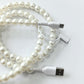 🔋2-In-1 USB To Type-C ＆ Lighting Beaded Charger Cord🔥