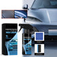 2025 New gentle and effective car cleaning spray with sponge and wipe)