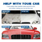 2025 New gentle and effective car cleaning spray with sponge and wipe)