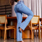 👖 50% OFF! 💃 High-waisted stretch flare jeans – Slim silhouette, comfortable fit & timeless style ✨