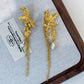 Women's Shiny Butterfly Tassel Earrings