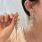 Women's Shiny Butterfly Tassel Earrings