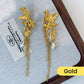 Women's Shiny Butterfly Tassel Earrings