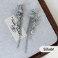 Women's Shiny Butterfly Tassel Earrings