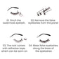 36PCS Self-Adhesive Glue-Free Individual Cluster Lashes Kit
