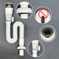 💖HOT SALE 49% OFF💖 Multi-Use Flexible Drain Pipe with Odor Prevention Cup