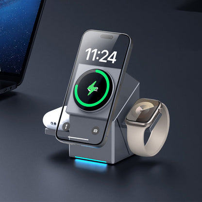 🔥3-in-1 Foldable Magnetic Wireless Charging Station