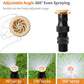 🏡BUY 1 GET 1 FREE✨360° Rotation Auto Irrigation System Garden Lawn Sprinkler Patio