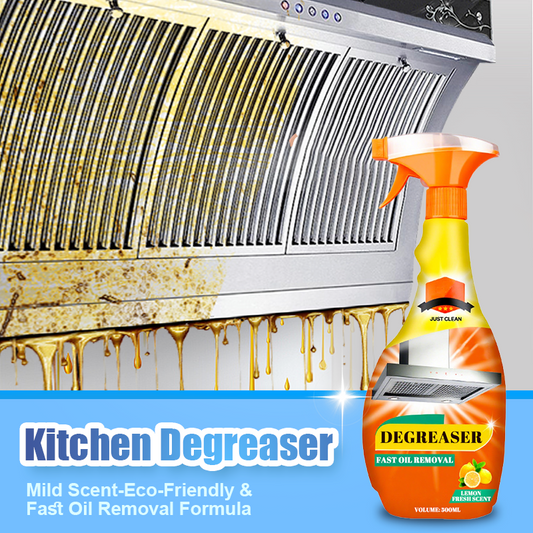 Kitchen Degreaser with Mild Scent-Eco-Friendly & Fast Oil Removal Formula