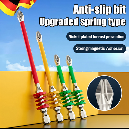 🔥New Hot Selling❤️‍🔥 Anti-Slip Magnetic Phillips Bit with Spring