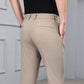 Men's Stretch Dress Pants with Expandable Waist