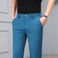 Men's Stretch Dress Pants with Expandable Waist