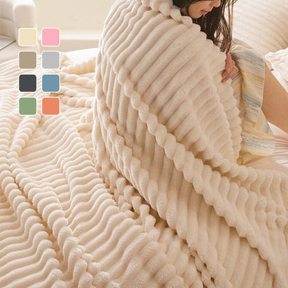 ☁️💤🛋️Luxury Ultra-Soft Throw Blanket - Cozy & Comfortable Plush Blanket for Couch