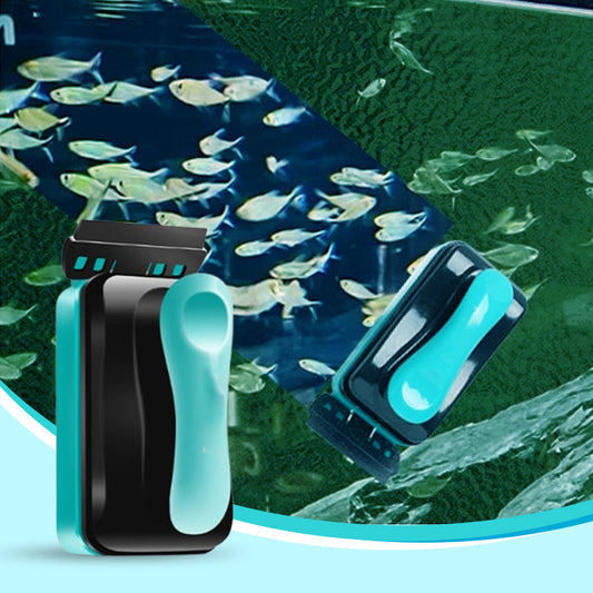 Fish Tank Magnetic Glass Scrubber Brush