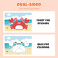 EVA Foam Cartoon Animal DIY Stickers for Kids