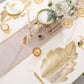 Heat-Resistant 3D Gold Leaf Dining Placemat