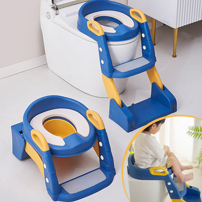 🚽 Toddler Potty Toilet Seat with Anti-Slip Ladder 💪