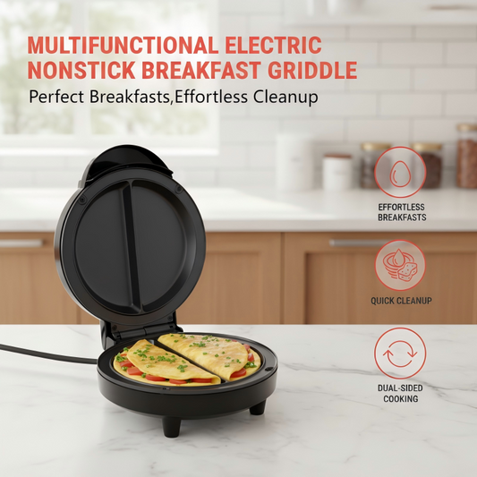 🔥Free Shipping🔥Multifunctional Electric Nonstick Breakfast Griddle