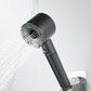 High Pressure 5-Mode Filtered Shower Head with Hose & Base